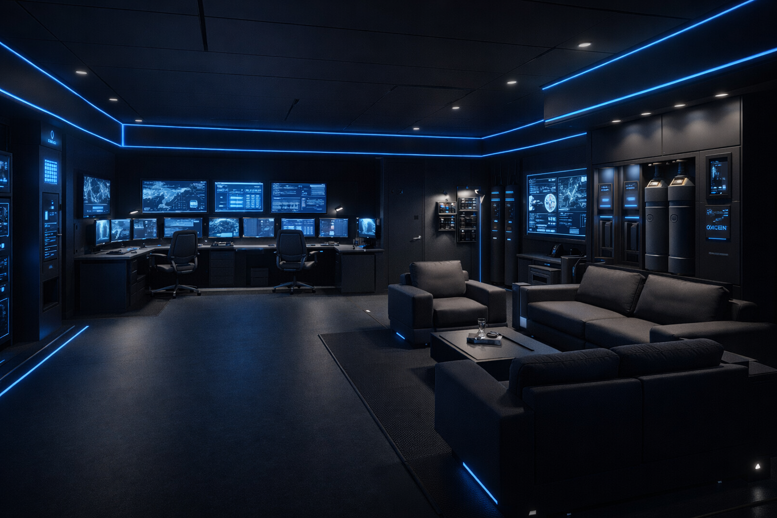 Interior Command Center